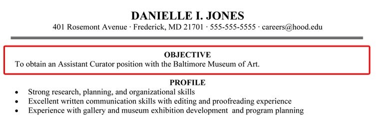 Career Objective