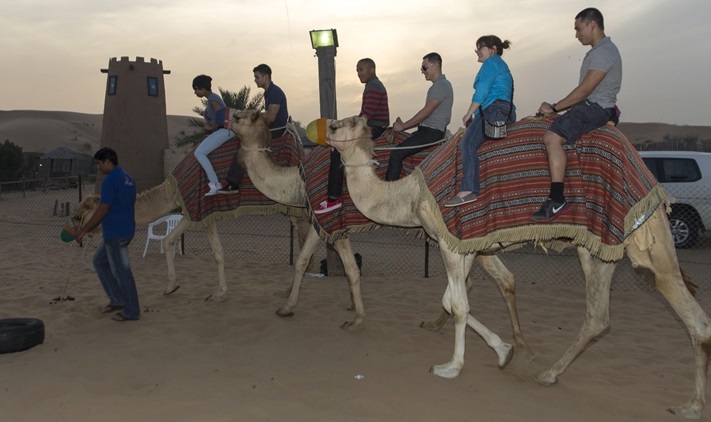 living in uae