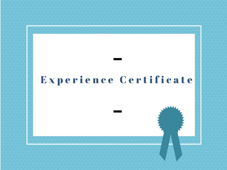 professional request letter for experience certificate naukrigulf com
