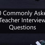 Teaching interview questions